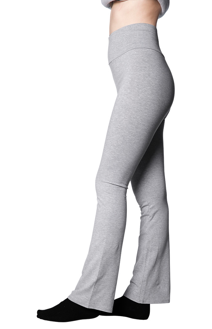 Cheap Custom Bella Ladies Cotton/Spandex Yoga Pant - Printed With