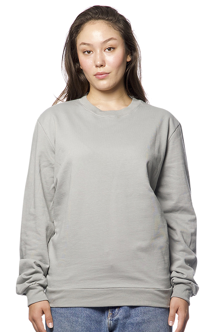 Unisex Cotton Crew Neck Sweatshirt | Royal Wholesale
