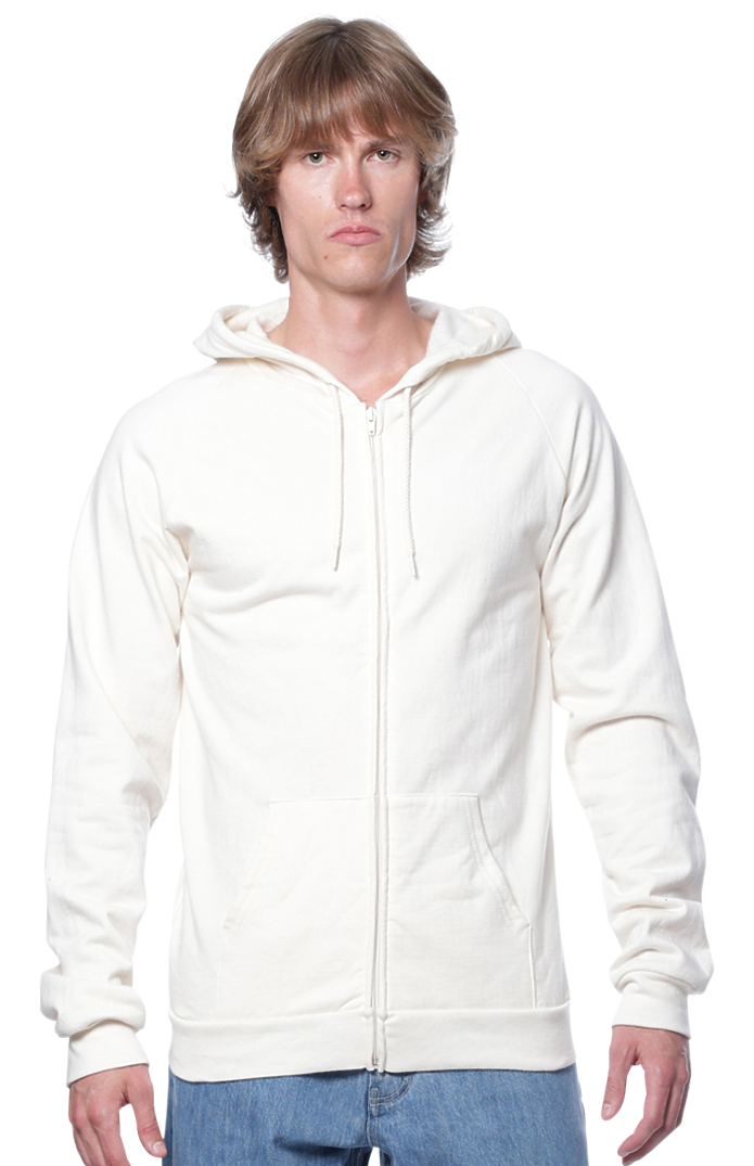 Unisex Organic Cotton Full Zip Hoodie 