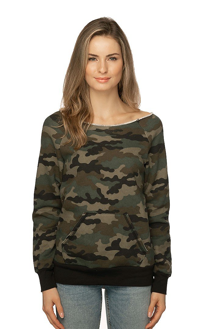 camo sweatshirt wholesale