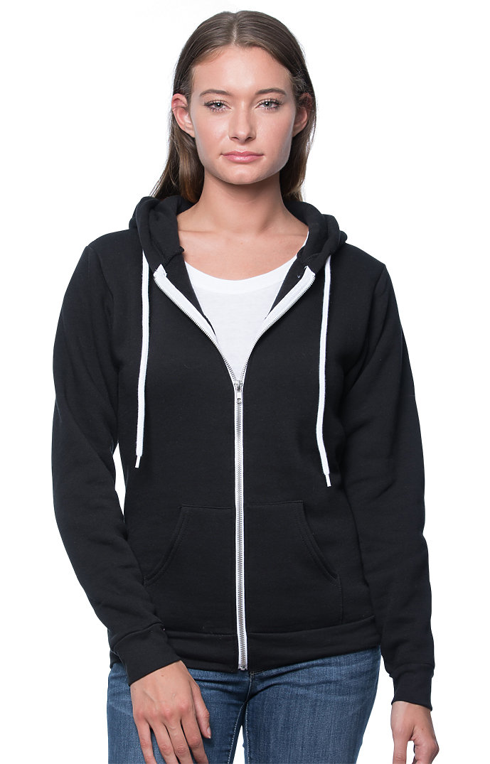 Unisex Fashion Fleece Zip Hoodie | Royal Wholesale