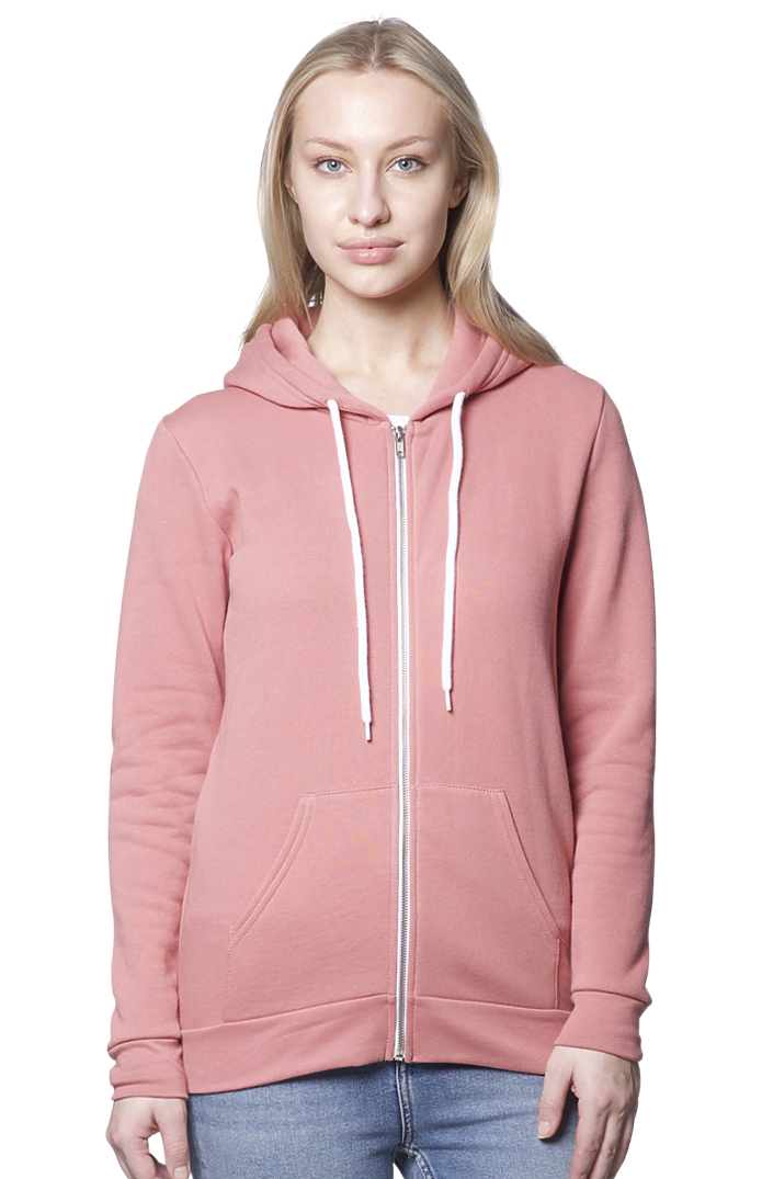 Unisex Fashion Fleece Zip Hoodie | Royal Wholesale