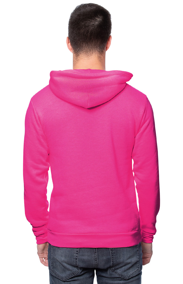 Unisex Fashion Fleece Neon Pullover Hoodie | Royal Wholesale