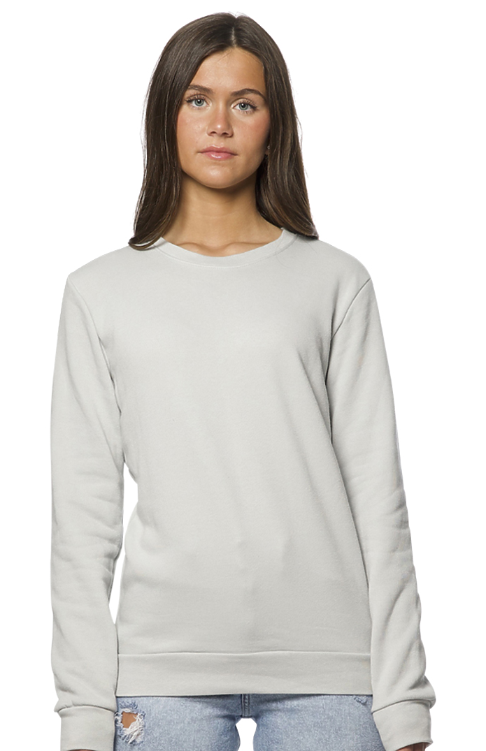 Unisex Fashion Fleece Crew Sweatshirt | Royal Wholesale