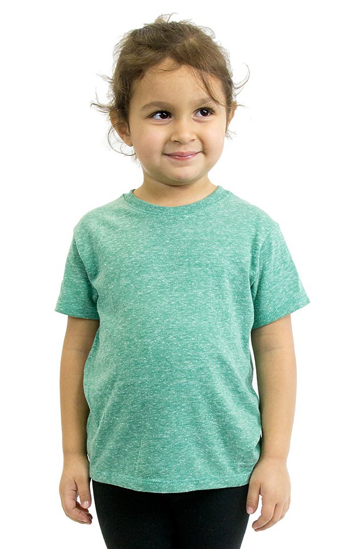 CHAPULIN PANDA Triblend Heathered Unisex Organic Cotton Vintage Eco friendly Children Toddler T-shirt Tee