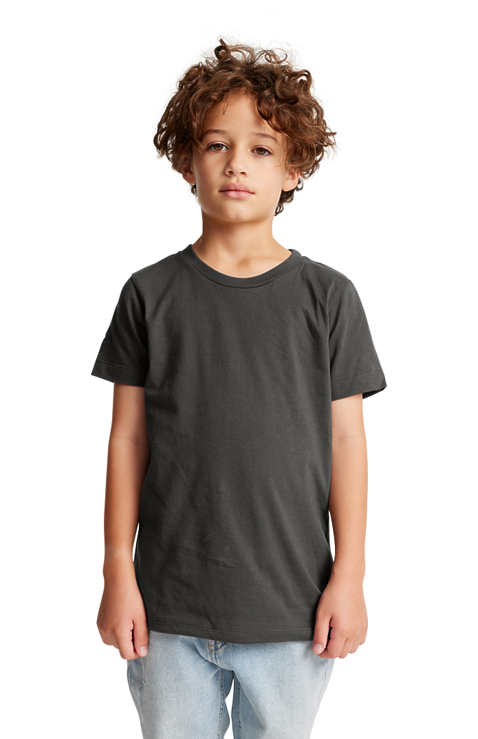 Youth Organic Short Sleeve Crew Tee | Royal Wholesale