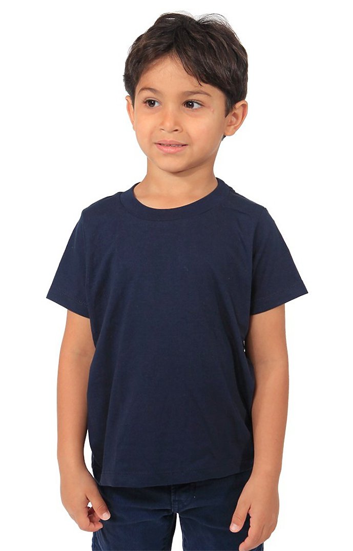 Toddler & Kids Short Sleeve Crew Neck T-Shirt – Polyester Cotton