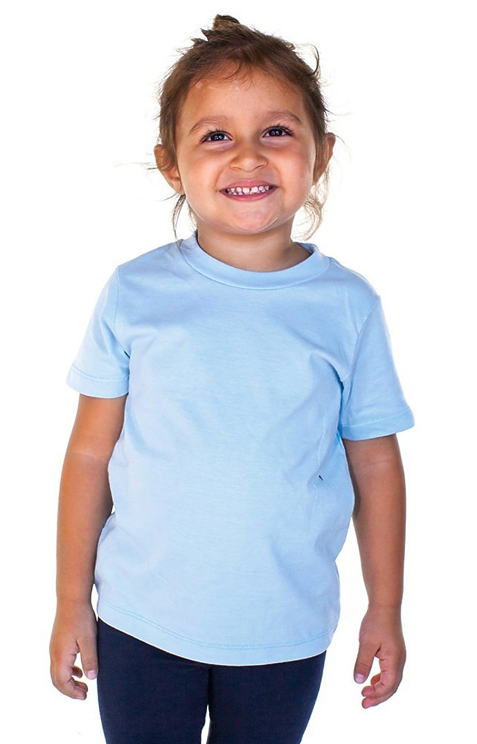 Youth & Toddler Short Sleeve Tee - Mallard Flight V2 - Sky Blue