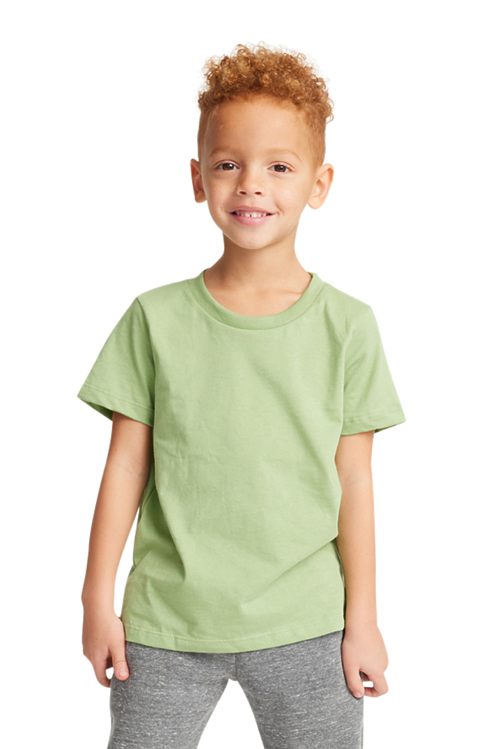 Toddler Boy 100% Cotton Basic Solid Color Button Design Short-sleeve Tee