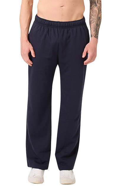 Unisex Cotton Fleece Straight Leg Sweatpant