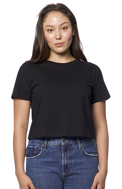 Women's Premium Crop Tee | Royal Wholesale