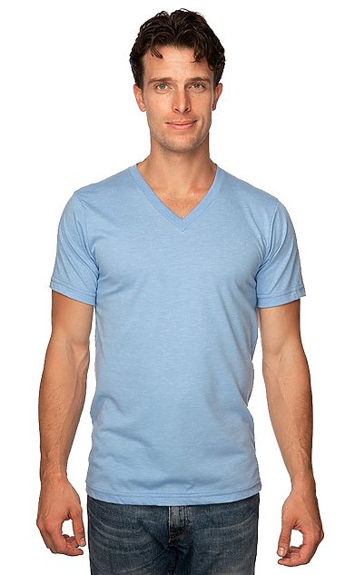 Unisex 50/50 Blend V-Neck | Royal Wholesale