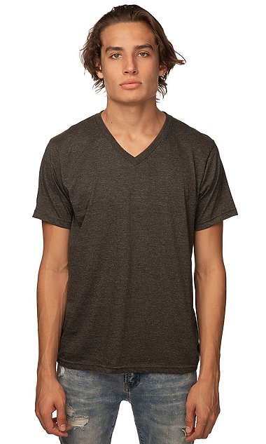 Unisex 50/50 Blend V-Neck | Royal Wholesale