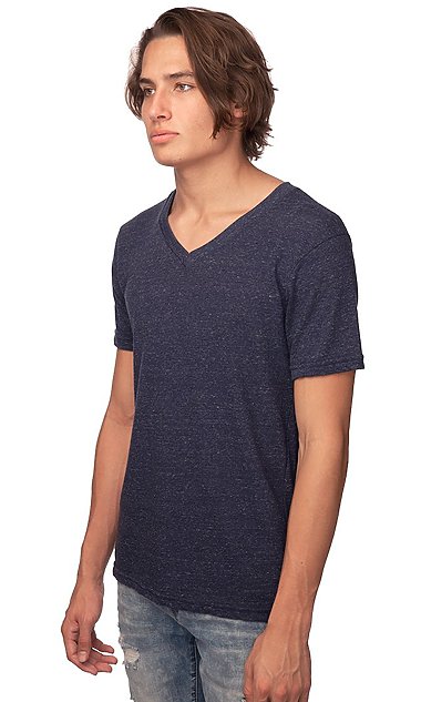 Unisex 50/50 Blend V-Neck | Royal Wholesale