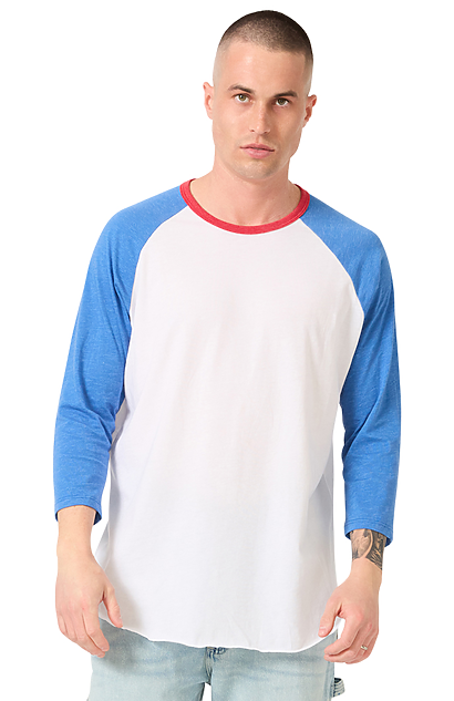 Unisex Americana Raglan Baseball Shirt