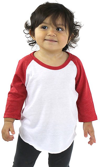 Infant Triblend Raglan Baseball Shirt | Royal Wholesale