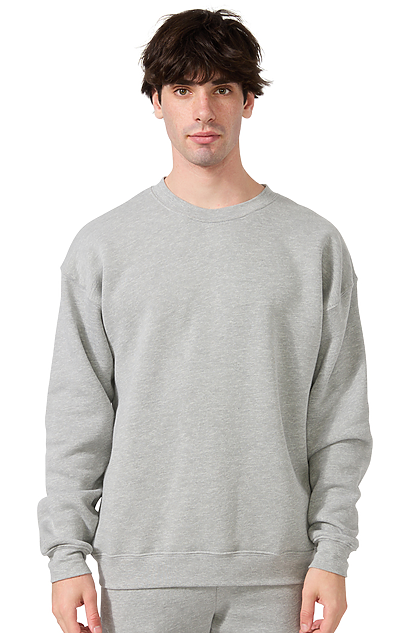 Unisex Fashion Fleece Oversize Crew Sweatshirt