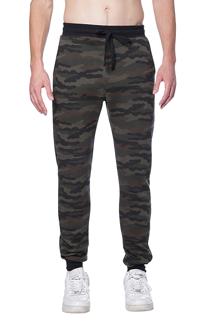 Unisex Camo Fleece Jogger Pant | Royal Wholesale