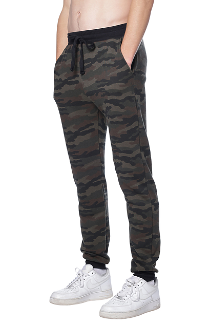 Unisex Camo Fleece Jogger Pant | Royal Wholesale