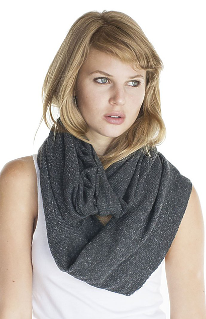 Unisex eco Triblend Thermal Infinity Scarf | Royal Wholesale