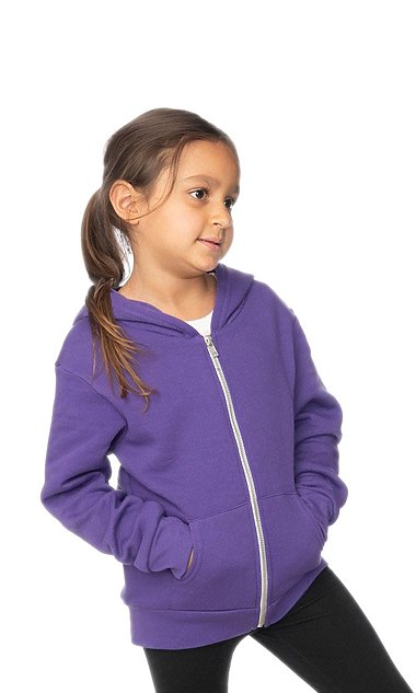 Toddler Fashion Fleece Zip Hoodie | Royal Wholesale