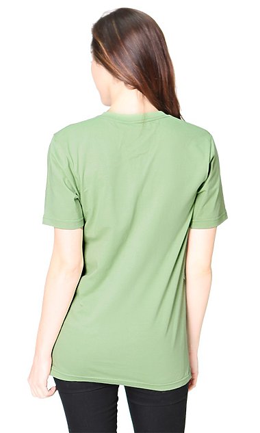 White organic short sleeve button shirt L/XL main image 0