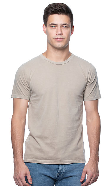 Unisex Pigment Dye Tee - The Age of Aquarius in Royal