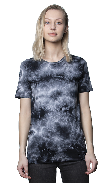 Unisex Cloud Tie Dye Tee | Royal Wholesale