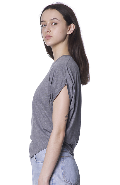Organic bamboo fiber poncho cape topper