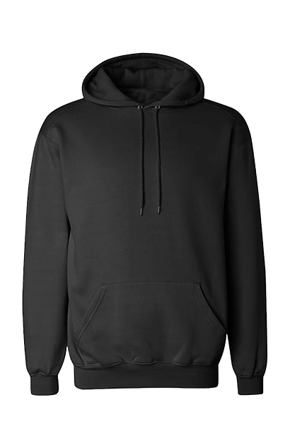 Basic Supply Co. Unisex 8.3 oz Fleece Hooded Sweatshirt