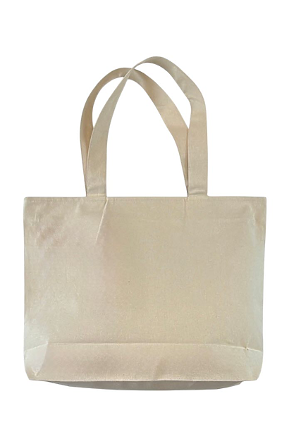 Canvas Zippered Tote