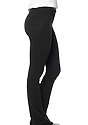 Women's Cotton Spandex Yoga Pant BLACK Side