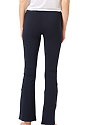 Women's Cotton Spandex Yoga Pant NAVY Back
