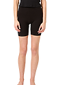 Combed Spandex Jersey Biker Short BLACK 1