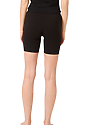 Combed Spandex Jersey Biker Short BLACK 3