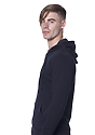 Unisex Fashion Terry Pullover Hoodie BLACK 4