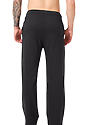Unisex Cotton Fleece Straight Leg Sweatpant BLACK 3