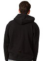 Unisex Cotton Pullover Hoodie BLACK 3