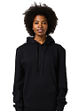 Unisex Cotton Pullover Hoodie BLACK 4
