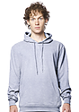 Unisex Cotton Pullover Hoodie HEATHER GREY 1