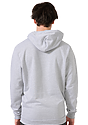 Unisex Cotton Pullover Hoodie HEATHER GREY 3