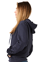Unisex Cotton Pullover Hoodie NAVY 5