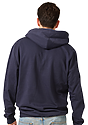 Unisex Cotton Pullover Hoodie NAVY 3