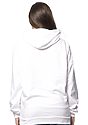 Unisex Cotton Pullover Hoodie PFD WHITE 6