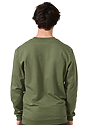 Unisex Cotton Crew Neck Sweatshirt ARMY 3