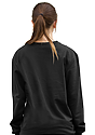 Unisex Cotton Crew Neck Sweatshirt BLACK 6