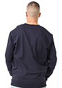 Unisex Cotton Crew Neck Sweatshirt NAVY 3