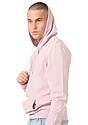 Unisex Vintage Pigment Dyed Fleece Pullover Hoody MAUVE 5