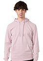 Unisex Vintage Pigment Dyed Fleece Pullover Hoody MAUVE 1