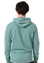 Unisex Vintage Pigment Dyed Fleece Pullover Hoody FERN 3